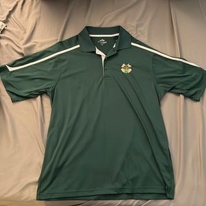 Dark Green American/Irish Golf polo